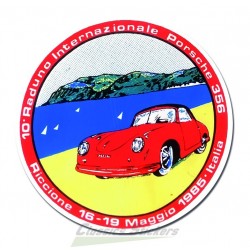 Sticker international meeting 356 Italy 1985