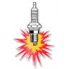 Sticker bougie Bosch