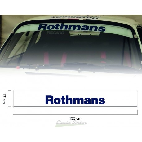 Rothmans sunshade