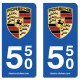 Blasons Porsche 550