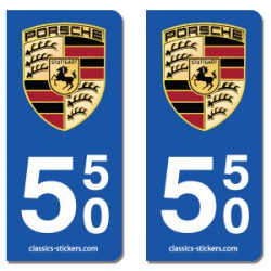 Blasons Porsche 550