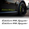 918 Spyder Edition lettering