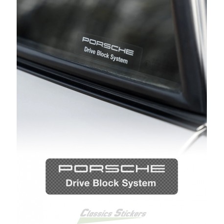 Drive Block System sticker