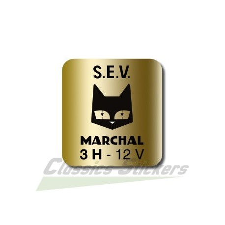 Marchal label for Coil