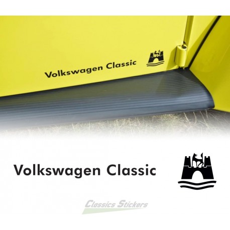 Volkswagen Classic lettrage