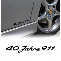 Lettrage 40 Jahre 911