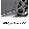  40 Jahre 911 lettering