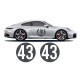 Kit 2 ronds style GTS Le Mans