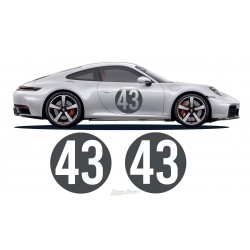 Kit 2 ronds style GTS Le Mans