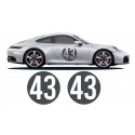 Kit 2 ronds style GTS Le Mans