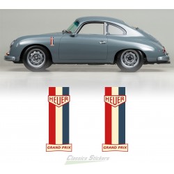 Kit 2 stickers Heuer Grand Prix
