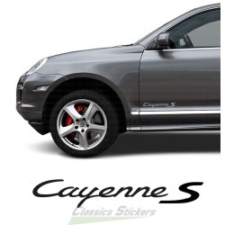 Lettrage Cayenne S 