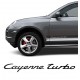 Lettrage Cayenne Turbo