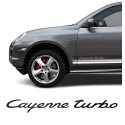 Lettrage Cayenne Turbo