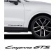 Lettrage Cayenne GTS