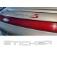 4S rear stripe sticker