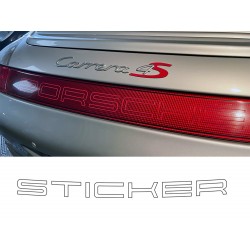 4S rear stripe sticker