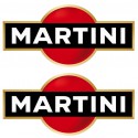 Kit stickers Martini