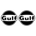 Logo Gulf Black and White