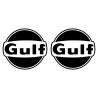 Kit decals Gulf Black-white