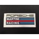 Logo Porsche Martini