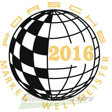 Champion du monde 2016 / Marken Weltmeister