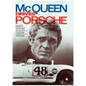 Poster - Steve Mc Queen - Porsche