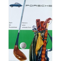 Poster Porsche Golf