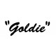Lettrage Goldie
