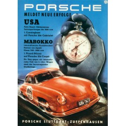 Affiche - Porsche 356 Chrono