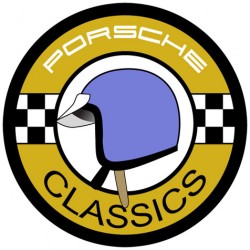 Porsche Classic casque bleu