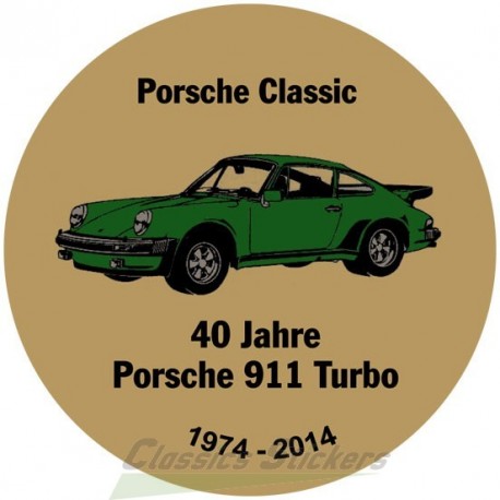 Porsche 911 turbo classic beige - 40 jahr