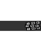 Plaques adhésives